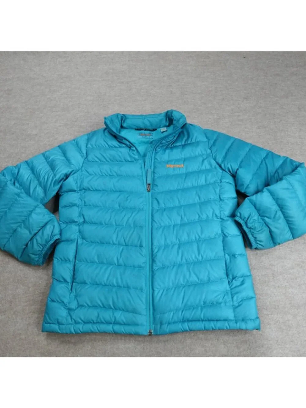Marmot Girls Jacket XL Blue Green 700 Fill Down Puffer Hera  XL Packable